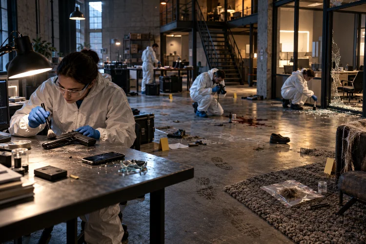 Evaluating Physical Evidence in Complex Crime Scene Investigations