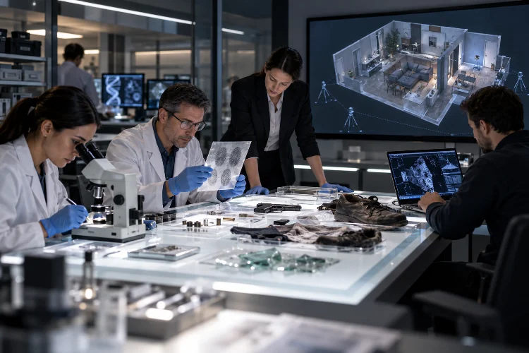 Reconstructing Criminal Events Through Multidisciplinary Forensics